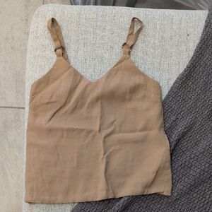 Topshop Tan Camisole Top